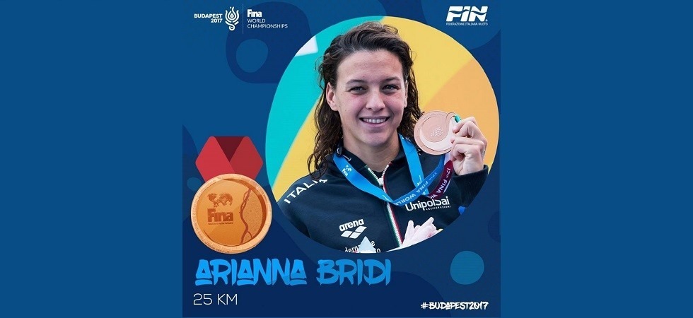 L'atleta trentina Arianna Bridi del team Despar Trentino-Südtirol